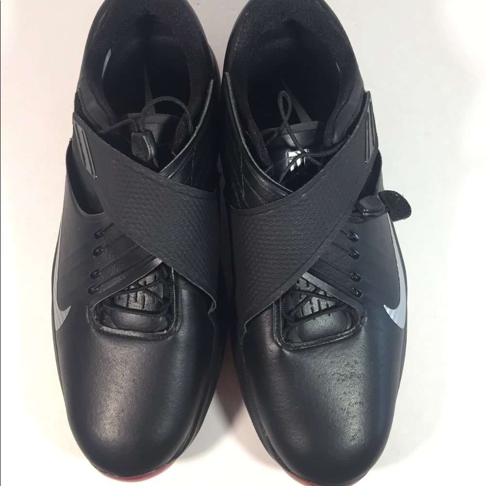 Nike TW 17 Men’s Golf Shoes Black/Metallic - Picture 6 of 8